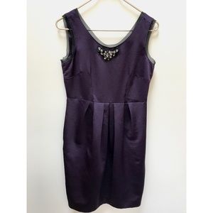 Simply Vera Wang Jeweled Pocketed Sleeveless Dress
